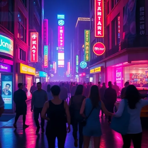 Neon Skies & Midnight Beats