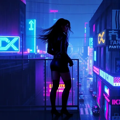 Neon Blade Pulse