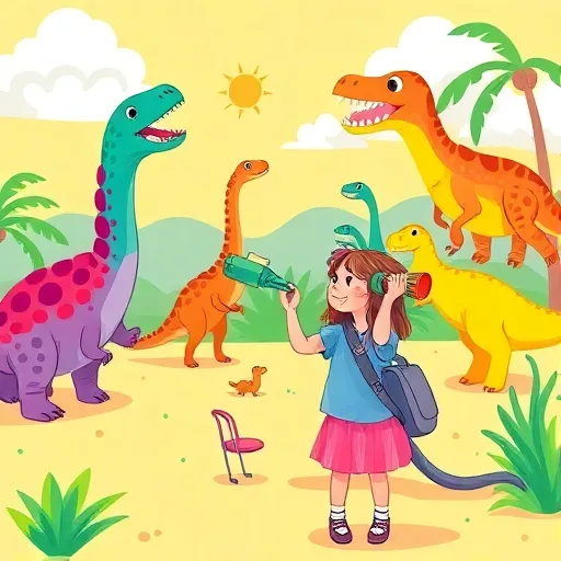 Dinozor Renkli Macerası Dinozor Renkli Macerası