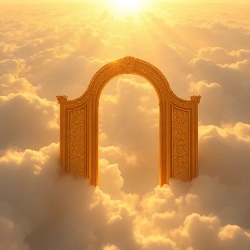 Puertas de Oro Celestiales