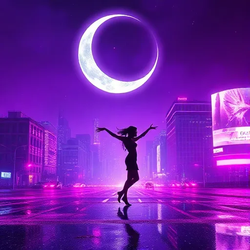 Moonlit Groove of the 80s Moon