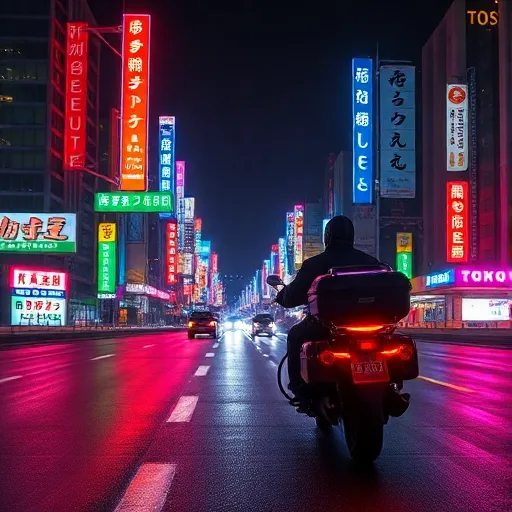 Neon Trails and Tokyo Lights