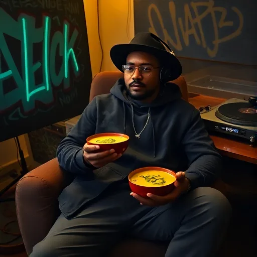Gewürzte Zucchinisuppe – der Chill‑Kopf‑Rapper