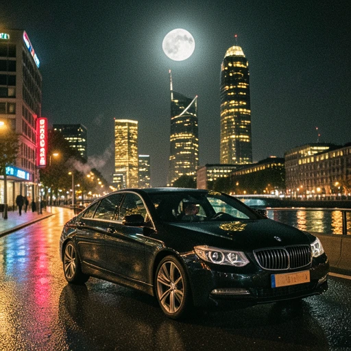 Nachts durch Frankfurt