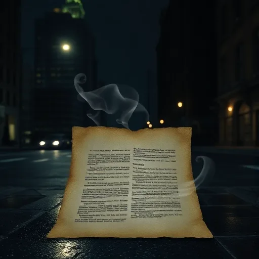 Lies on paper