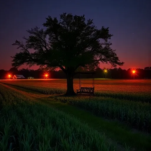 Midnight on the Cornfield