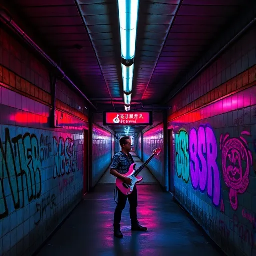 Neon Rumble in the Void