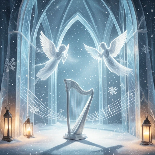 Snowfall in the Enchanted Hall